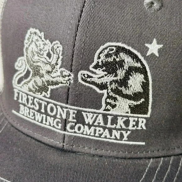 Firestone Walker Brewing Company Trucker Hat Adjustable Mesh Snap - Picture 2 of 8